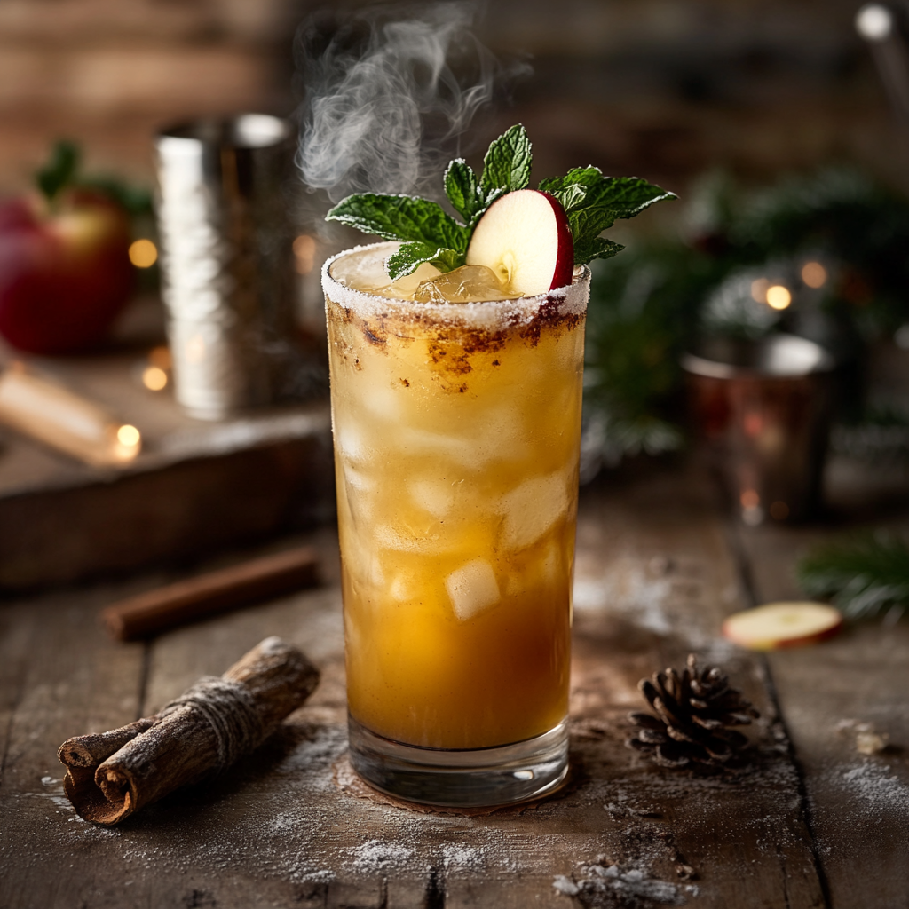 Bruma de Invierno – Ein rauchiger Wintercocktail mit Rumlikör