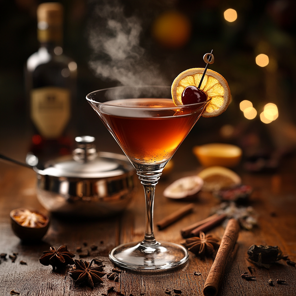 Calor del Manhattan – Ein wärmender Cocktail mit Rumlikör