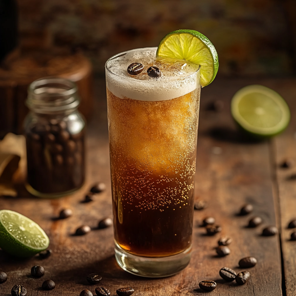 Café Brillante – Ein spritziger Kaffeecocktail mit Rumlikör