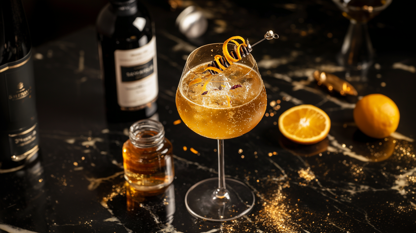 Safran Sunset Spritz