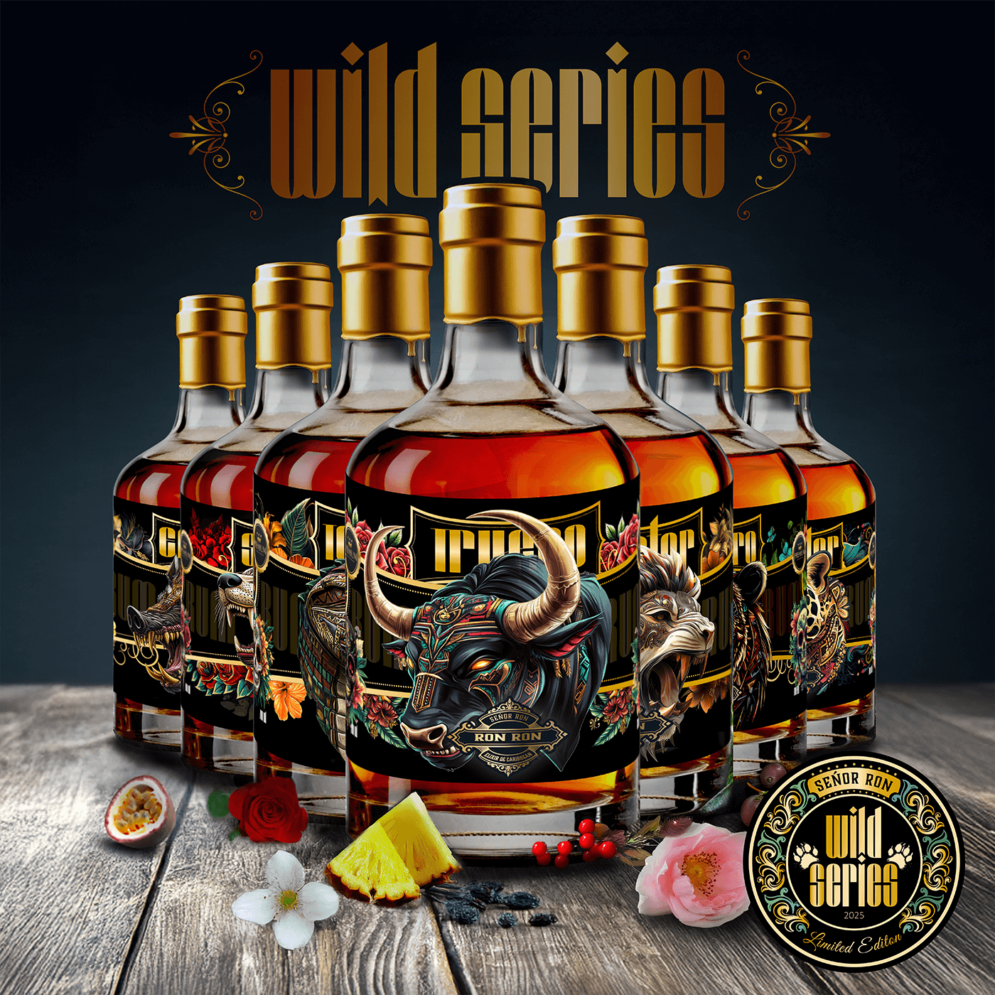 Set Wild Series - 46% Vol. Rum