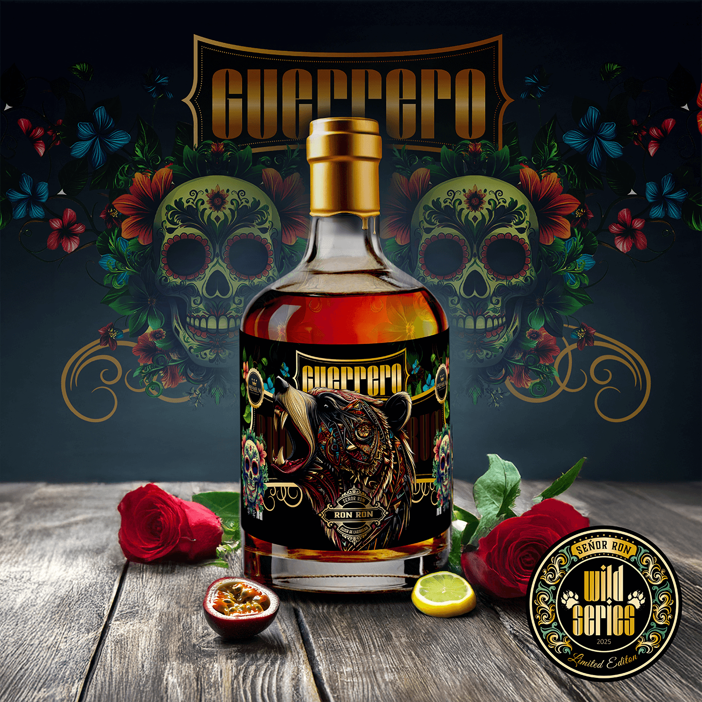 Wild Series Guerrero - 46% Vol. Rum