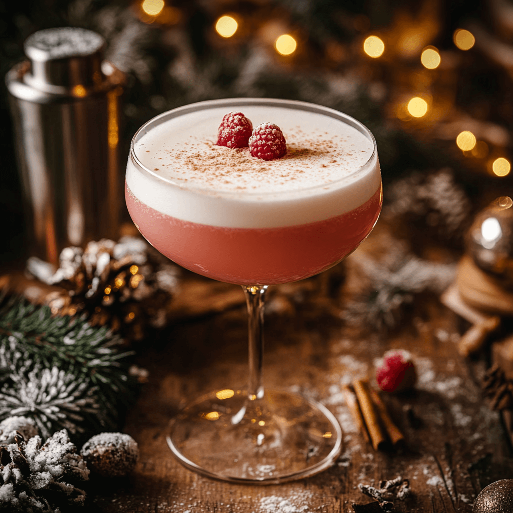 Frambuesas de Santa – Ein festlicher Wintercocktail mit Rumlikör