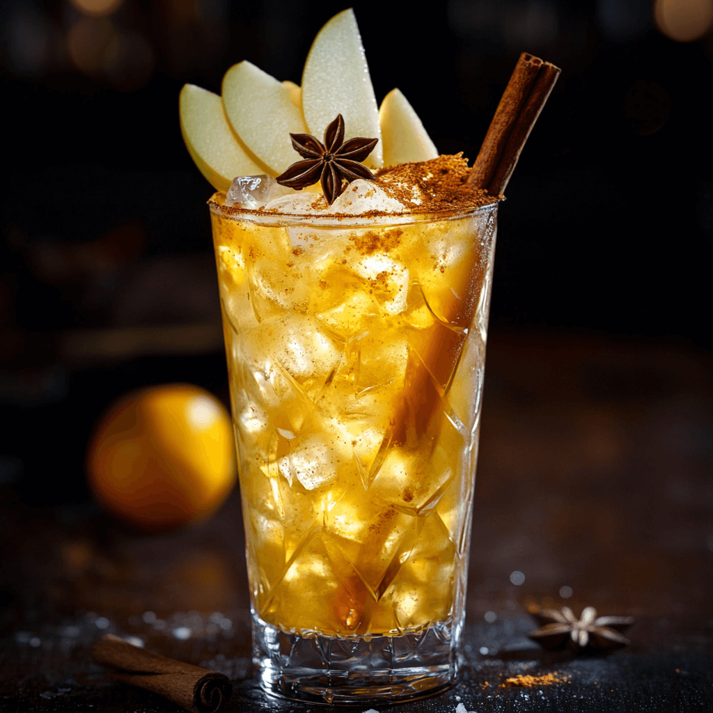 Pan de Jengibre Dulce – Winterlicher Rumcocktail mit Lebkuchensirup und Mandarinennektar