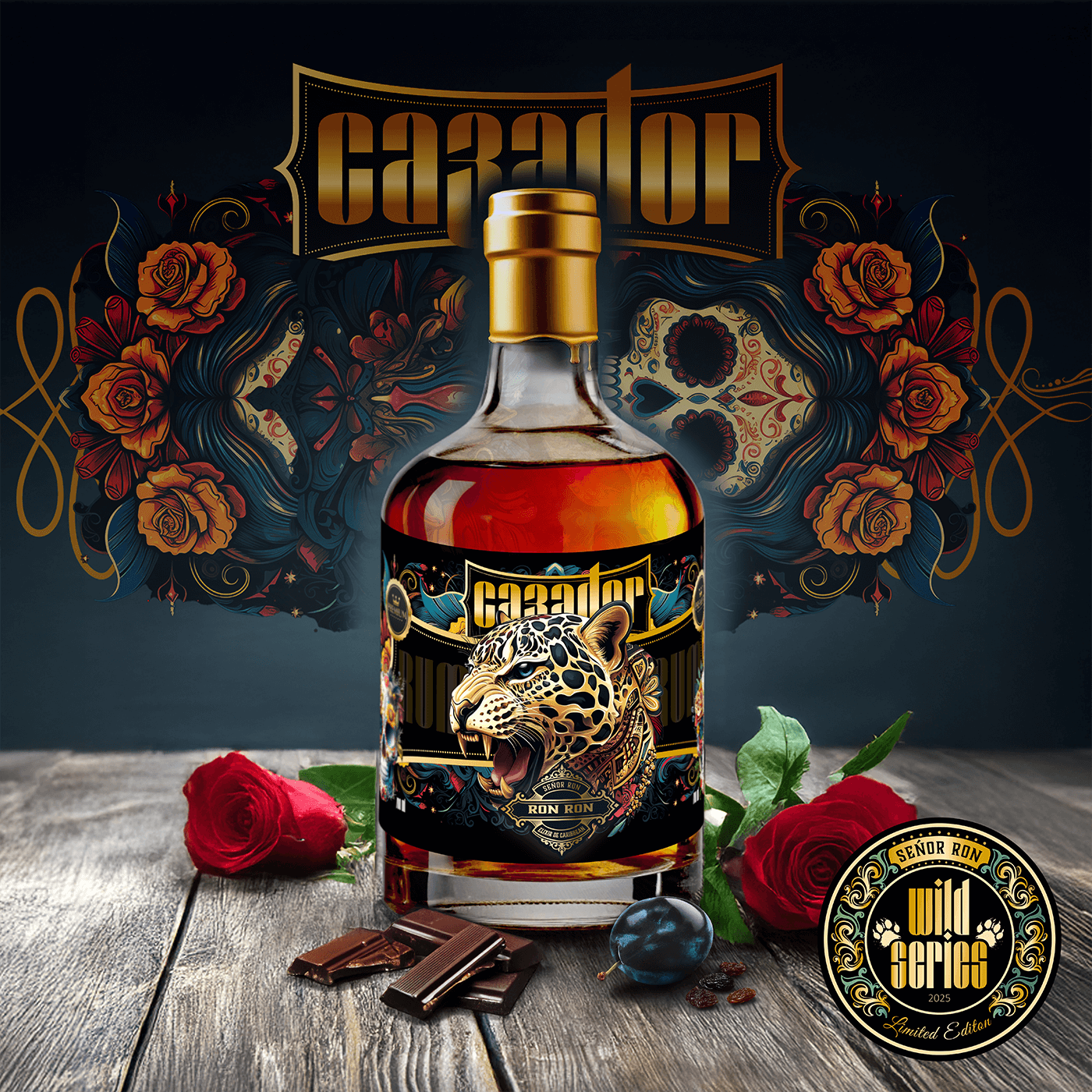 Wild Series Cazador - 46% Vol. Rum